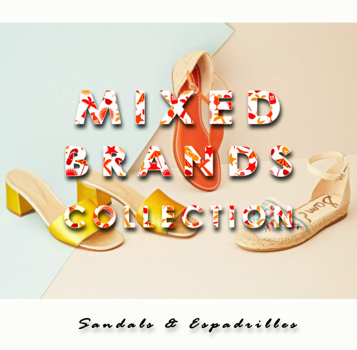 BRANDED SANDALS & ESPADRILLES (1 219 PIECES) MIXED BRANDS COLLECTION FOR WOMEN & MEN